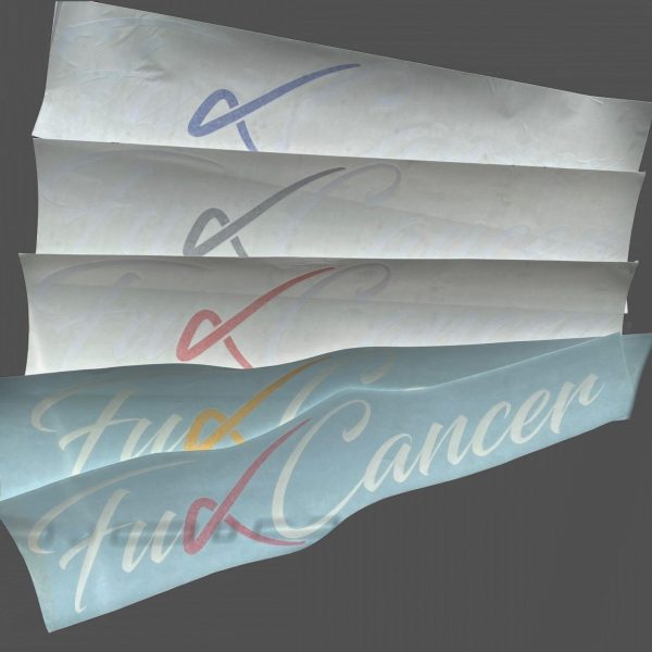 F Cancer Sticker Selection