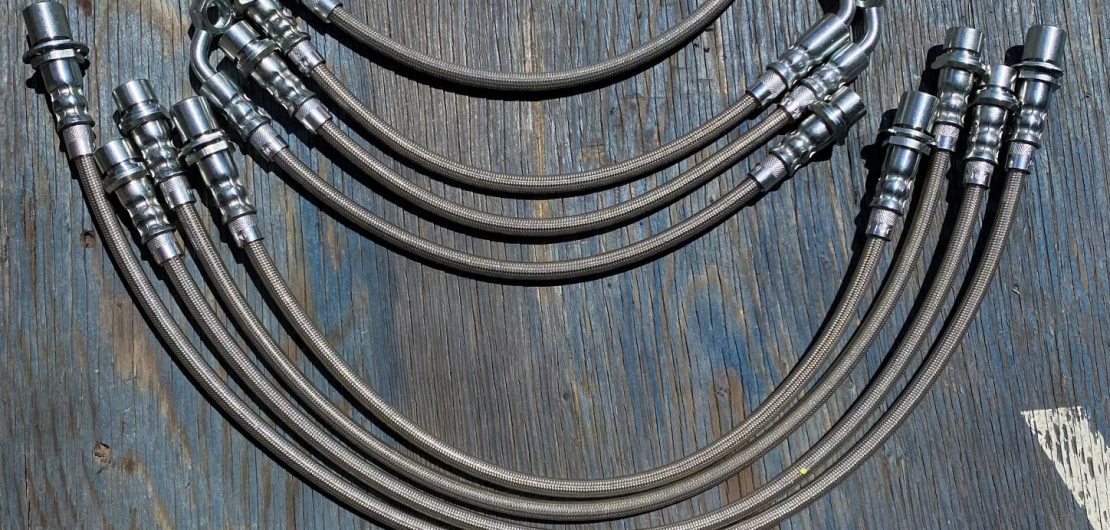 LC79 Braided Brake Line